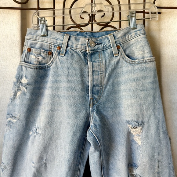 Levi’s 501-90s Distressed Jeans – Size 25x30. - Picture 4 of 14
